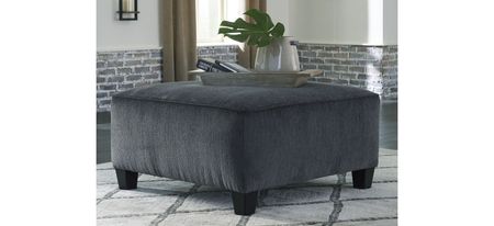 Abinger Oversized Accent Ottoman in Smoke by Ashley Furniture