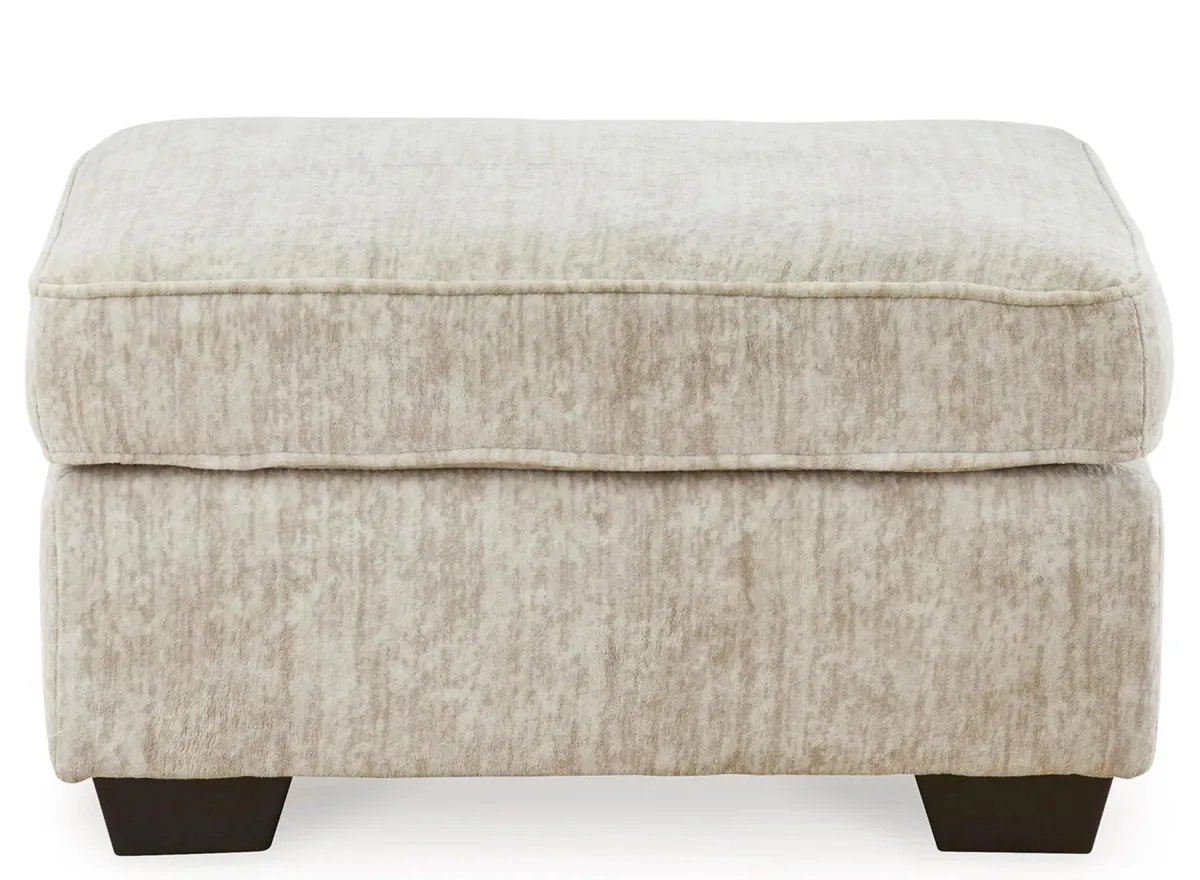 Lonoke Ottoman in Parchment by Ashley Furniture