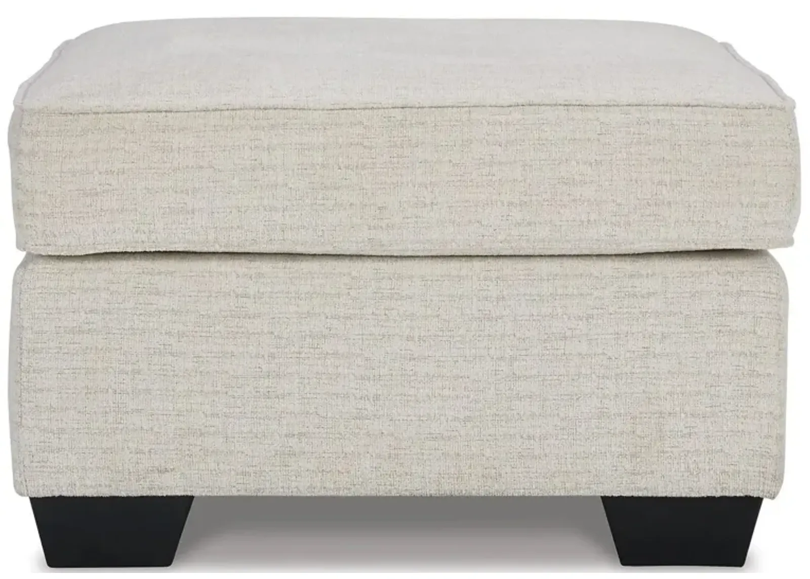 Cashton Ottoman in Snow by Ashley Furniture