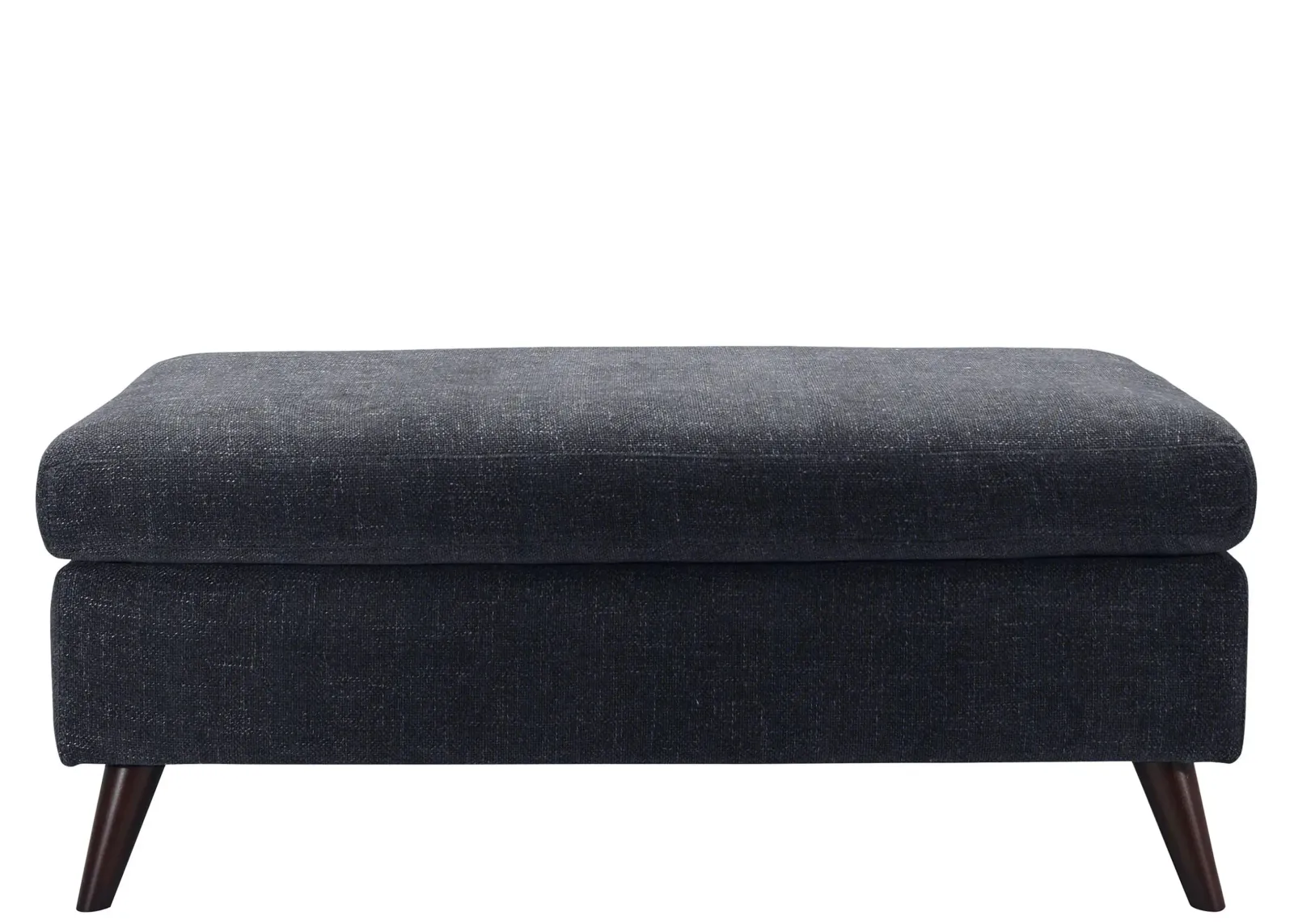 Caruso Ottoman in Sugar Shack Navy by H.M. Richards