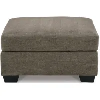 Mahoney Oversized Ottoman in Chocolate by Ashley Furniture