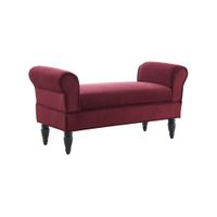 Lillian Bench in Red by Linon Home Decor