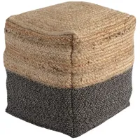 Sweed Valley Pouf in Natural/Black by Ashley Express