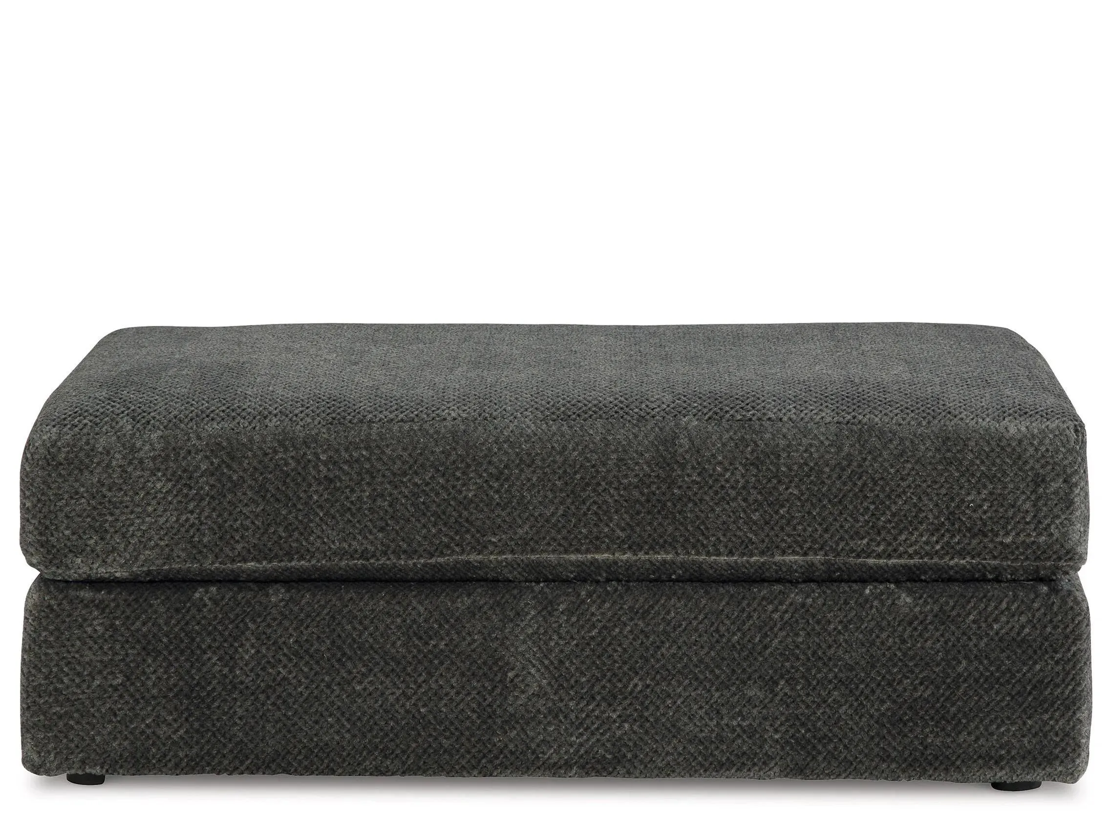 Karinne Oversized Accent Ottoman in Smoke by Ashley Furniture