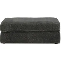 Karinne Oversized Accent Ottoman in Smoke by Ashley Furniture