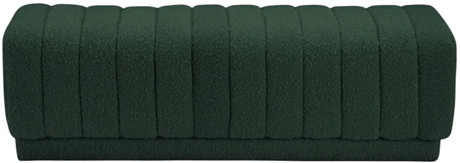 Heathrow Boucle Fabric Ottoman/Bench