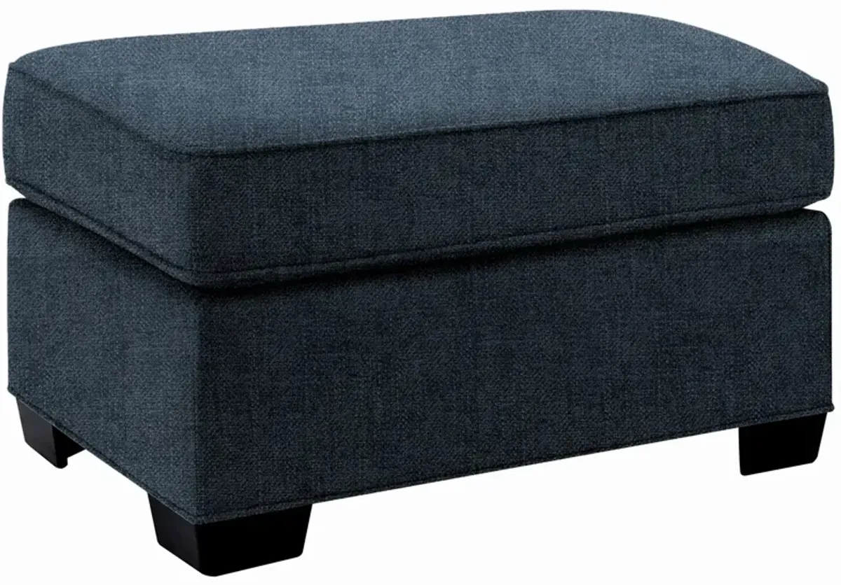 Glendora Ottoman in Elliot Eclipse by H.M. Richards