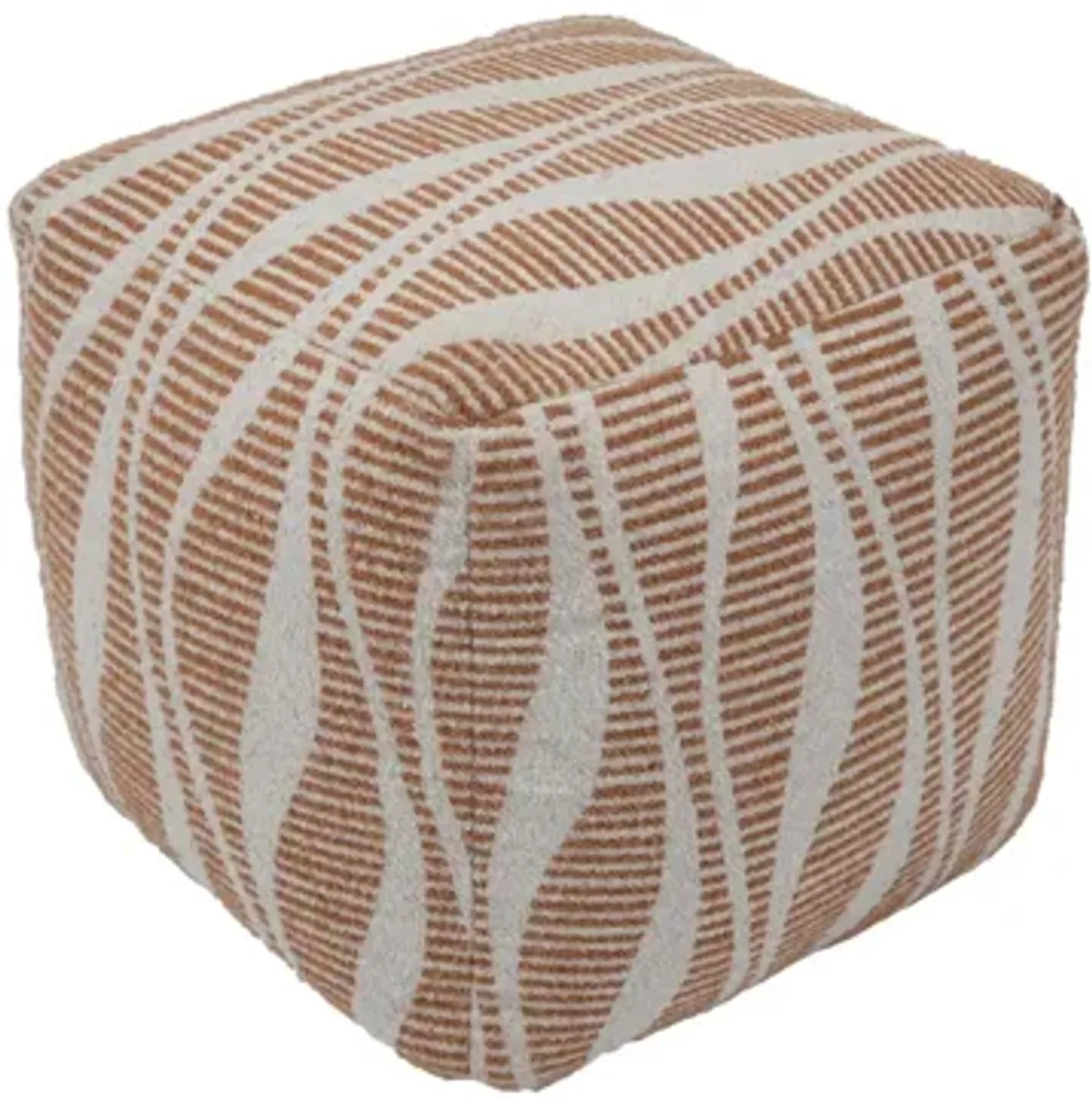 Ember Woven Pouf