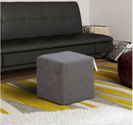 Purdy Ottoman in Gray by Lifestyle Solutions