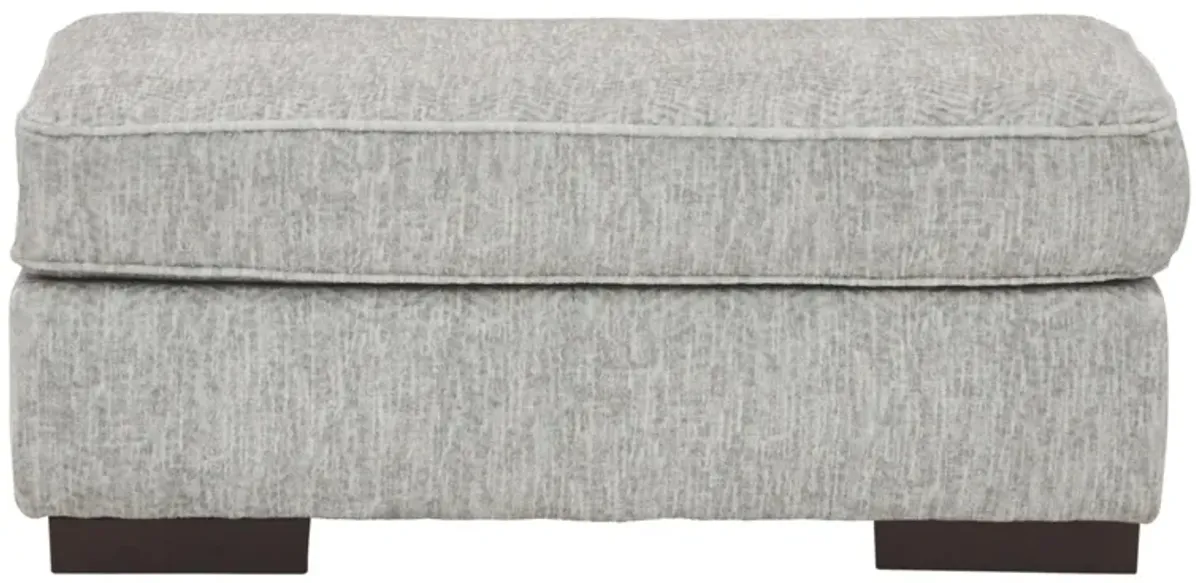 Mercado Ottoman in Pewter by Ashley Furniture