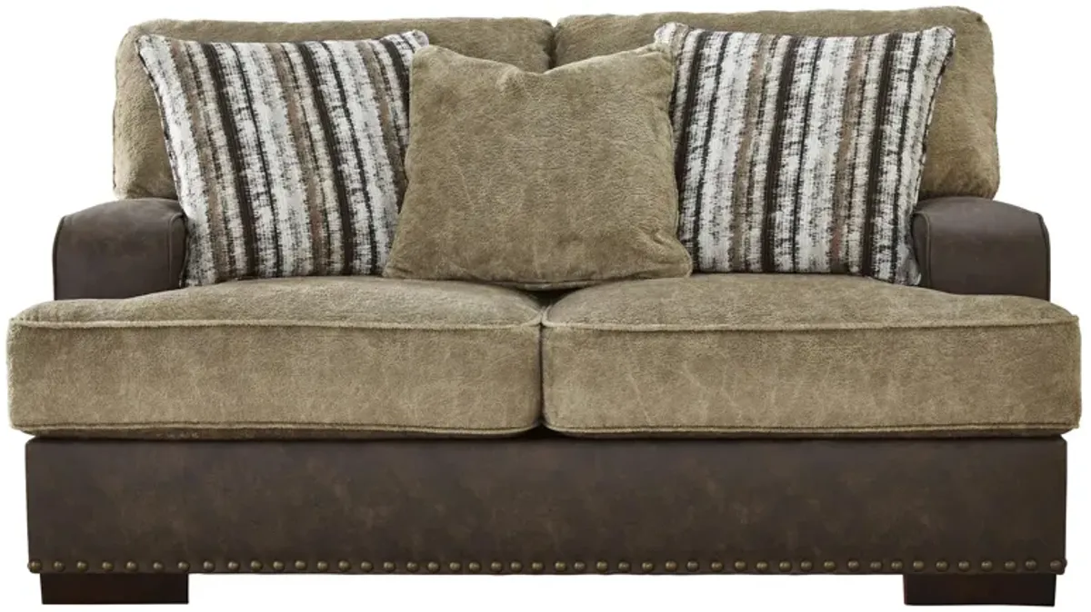 Alesbury Loveseat in Two Tone by Ashley Furniture