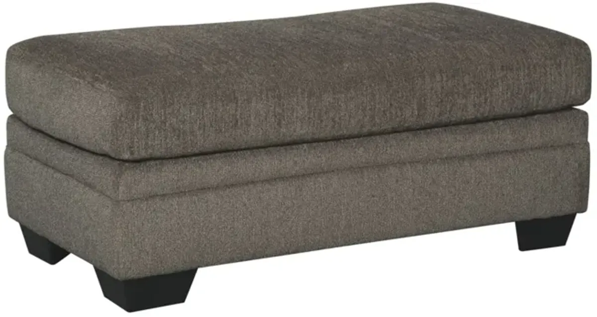 Dorsten Ottoman in Slate by Ashley Furniture