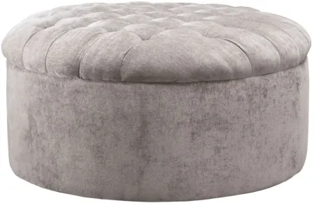 Carnaby Oversized Accent Ottoman in Dove by Ashley Furniture