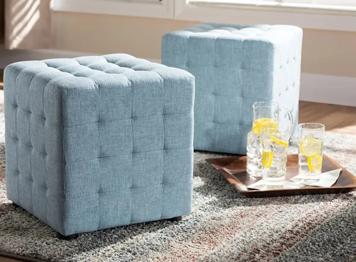 Elladio Cube Ottoman - set of 2