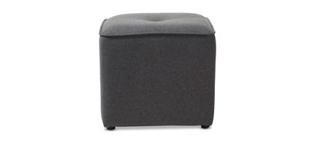 Corinne Ottoman in Gray by Wholesale Interiors