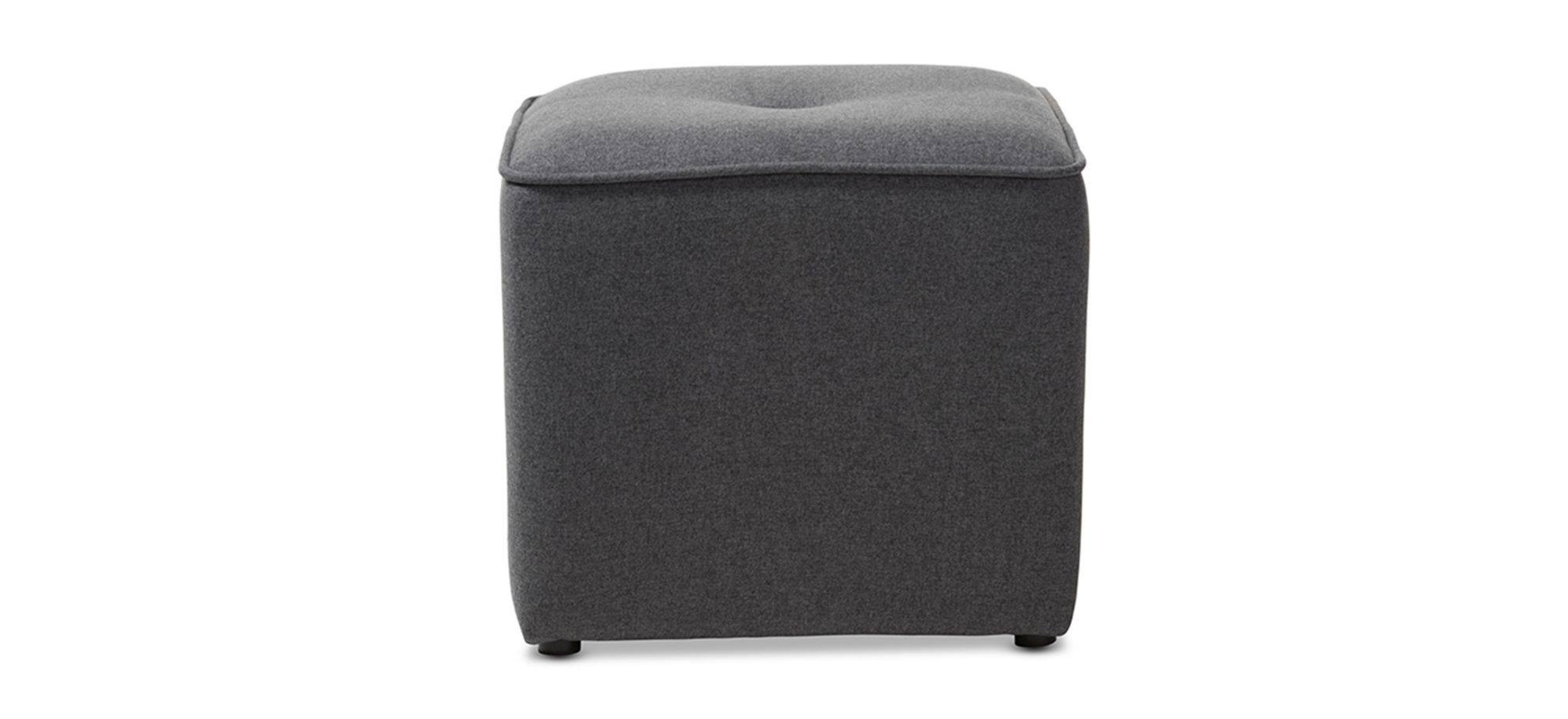 Corinne Ottoman in Gray by Wholesale Interiors