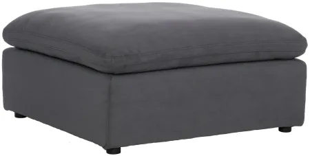 Swallowtail Ottoman in Gray by Homelegance