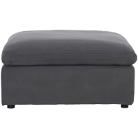 Swallowtail Ottoman in Gray by Homelegance