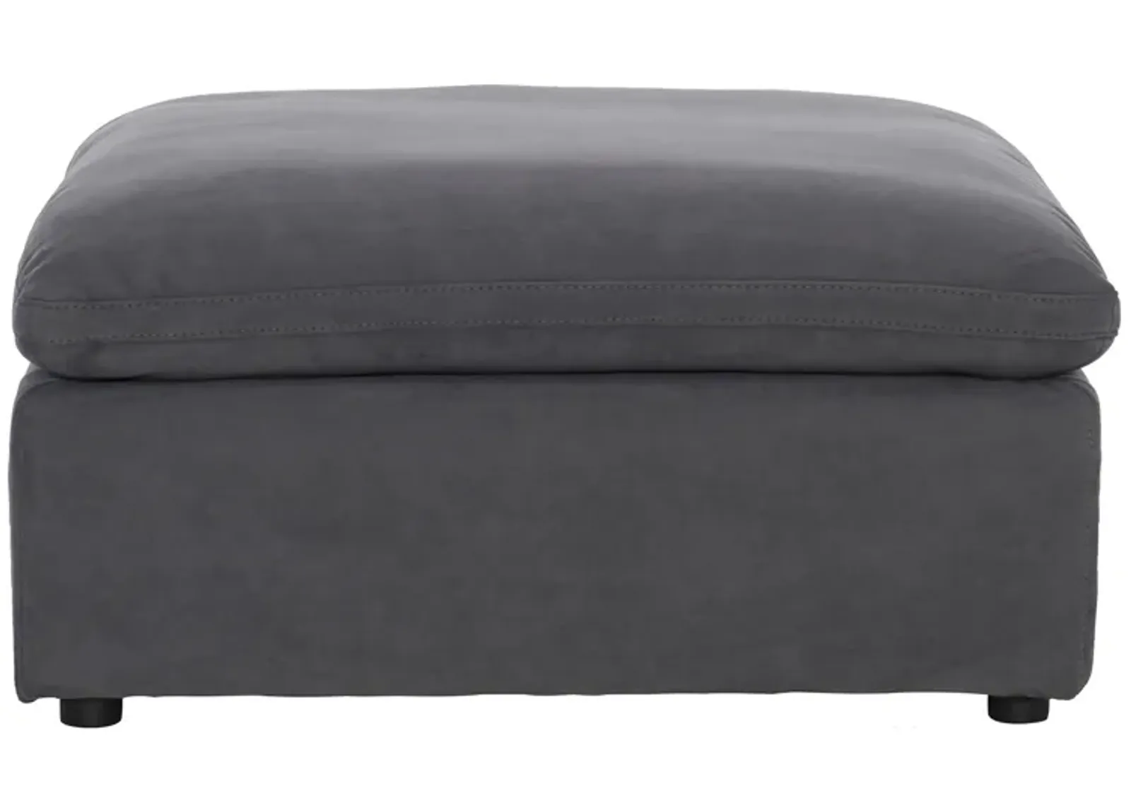 Swallowtail Ottoman in Gray by Homelegance