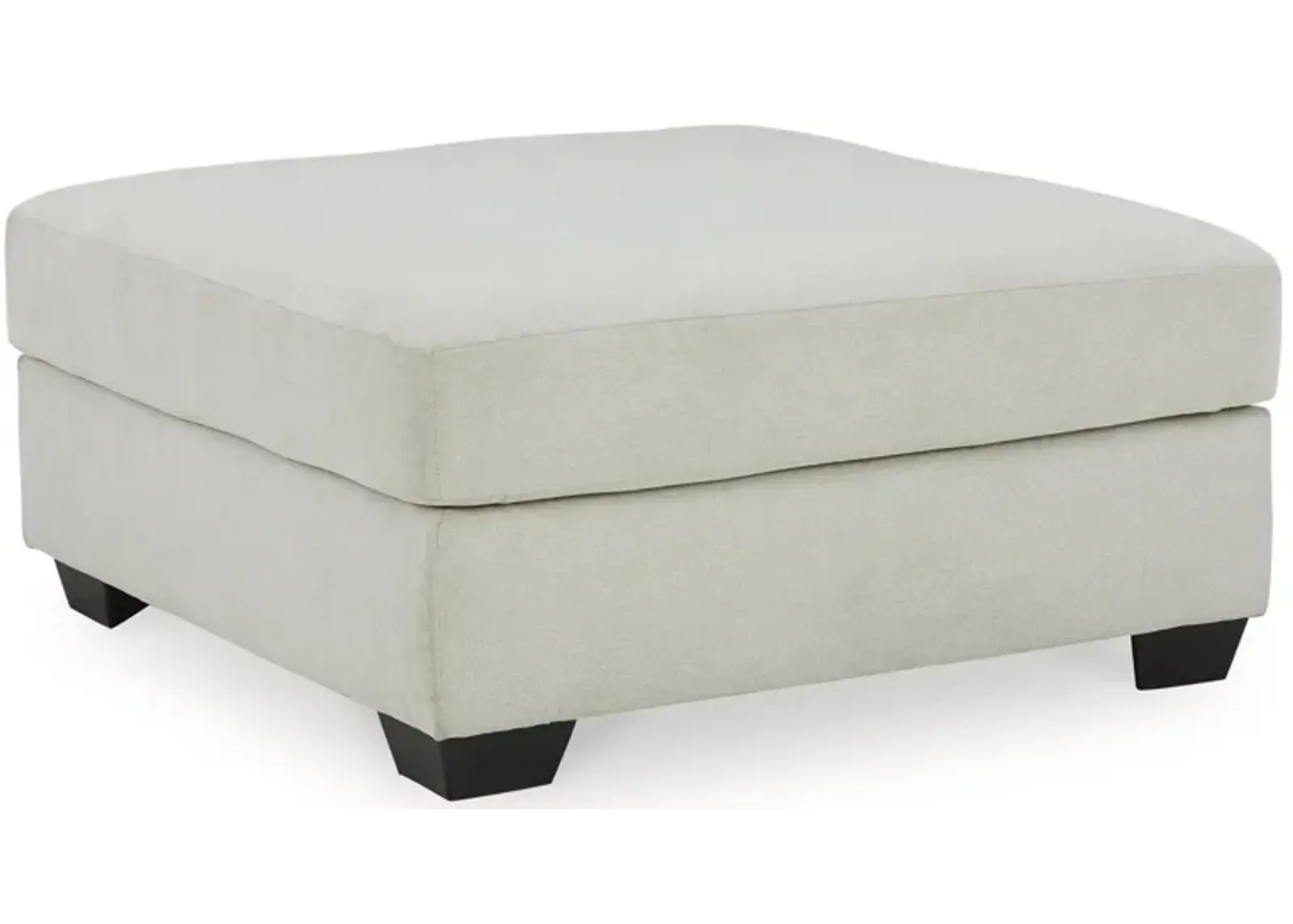 Lowder Oversized Accent Ottoman in Stone by Ashley Furniture