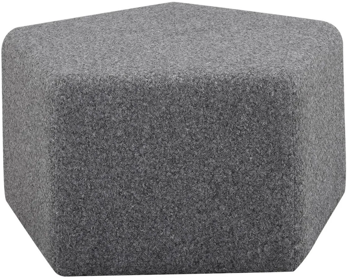 Greenley Ottoman in Gray by Lifestyle Solutions