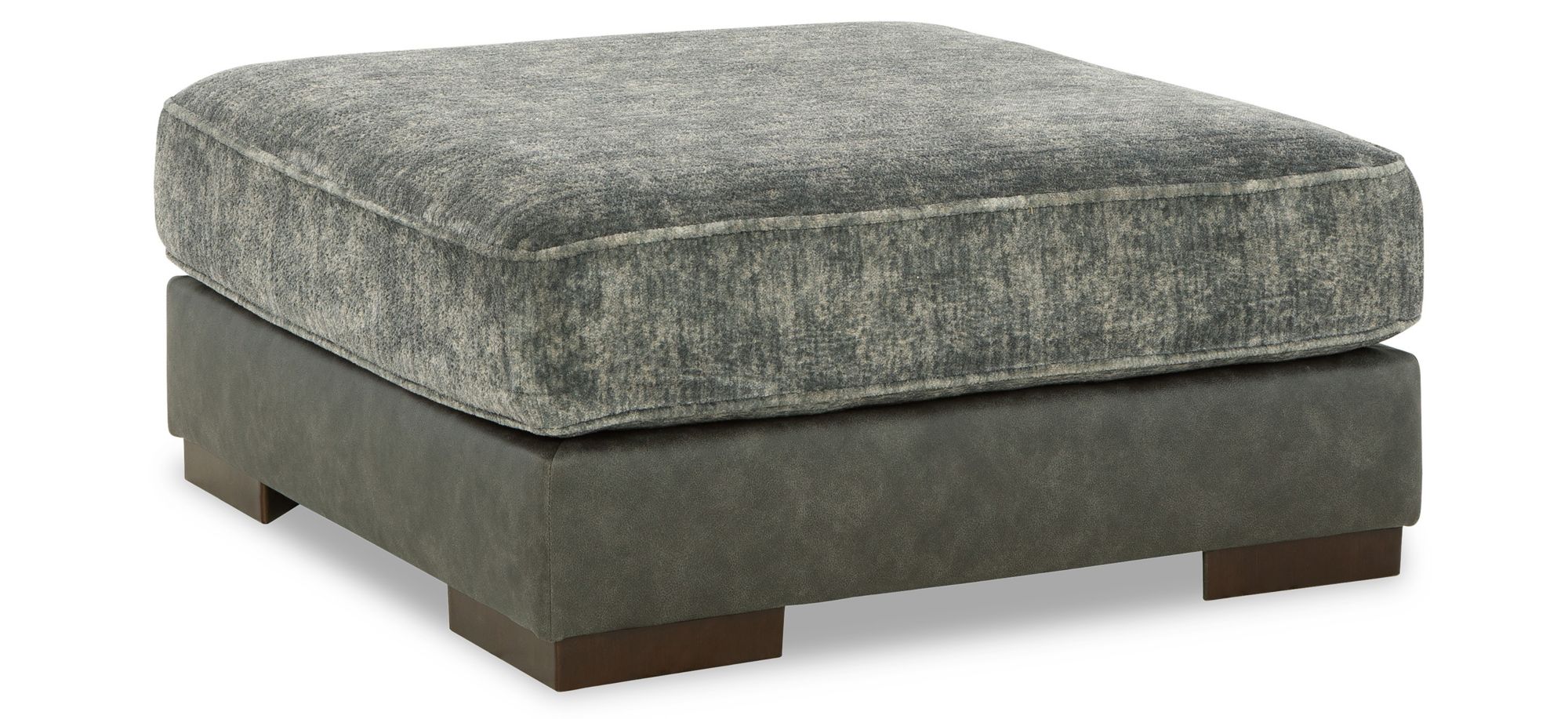 Clarington - Oversized Accent Ottoman - Greystone