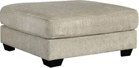 Ardsley Oversized Ottoman in Pewter by Ashley Furniture