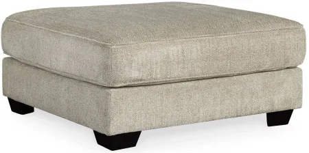 Ardsley Oversized Ottoman in Pewter by Ashley Furniture