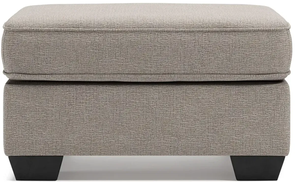 Greaves Ottoman in Stone by Ashley Express