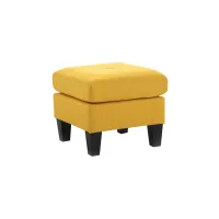Newbury Ottoman by Glory Furniture in Yellow by Glory Furniture