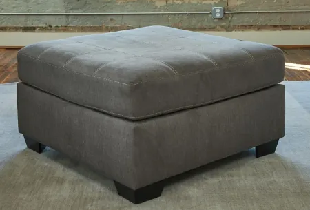 Pitkin Oversized Accent Ottoman in Slate by Ashley Furniture