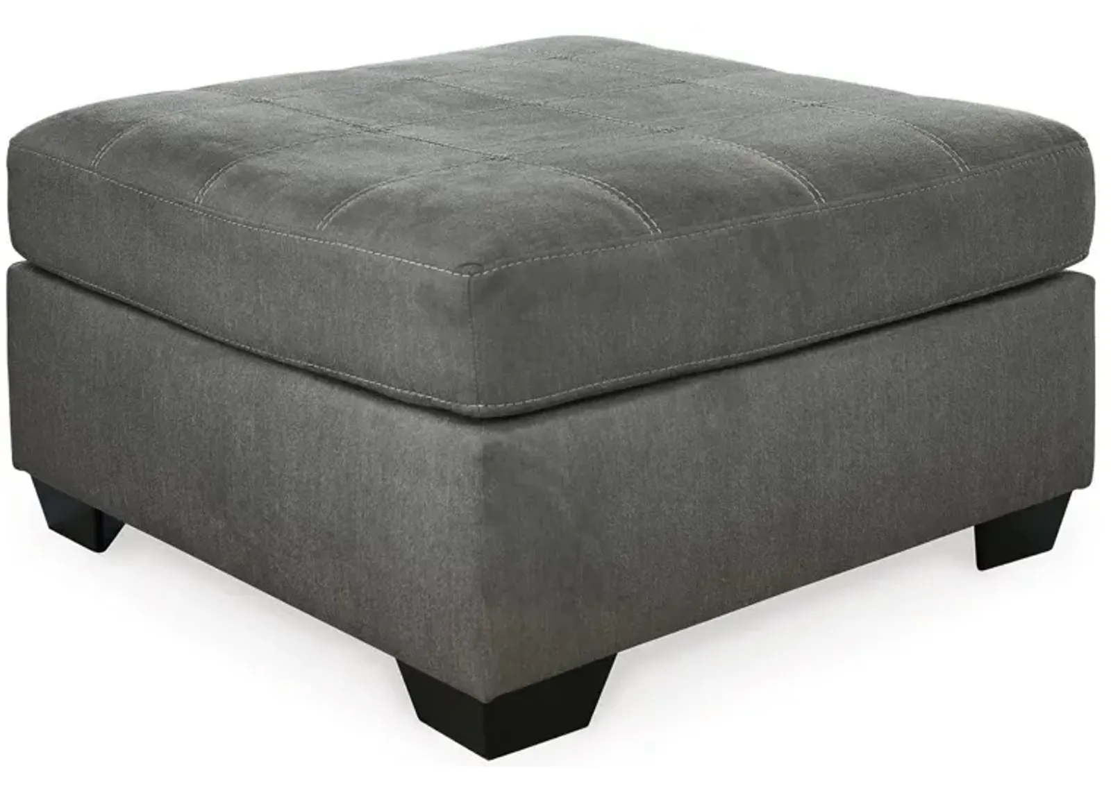 Pitkin Oversized Accent Ottoman in Slate by Ashley Furniture