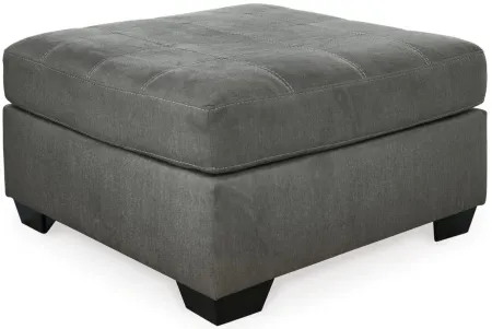 Pitkin Oversized Accent Ottoman in Slate by Ashley Furniture