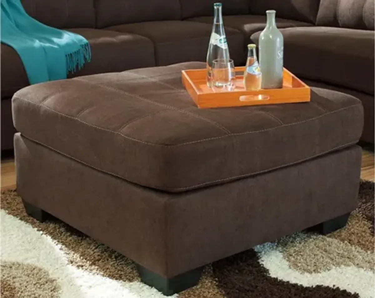 Desmond II Oversized Accent Ottoman in Walnut by Ashley Furniture