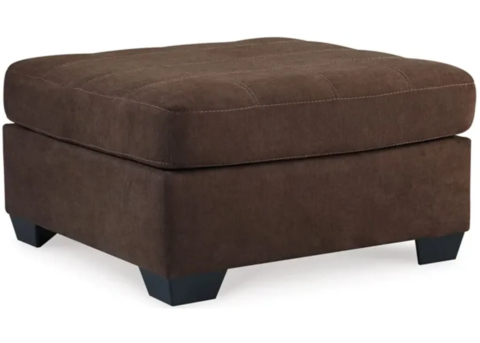 Desmond II Oversized Accent Ottoman in Walnut by Ashley Furniture