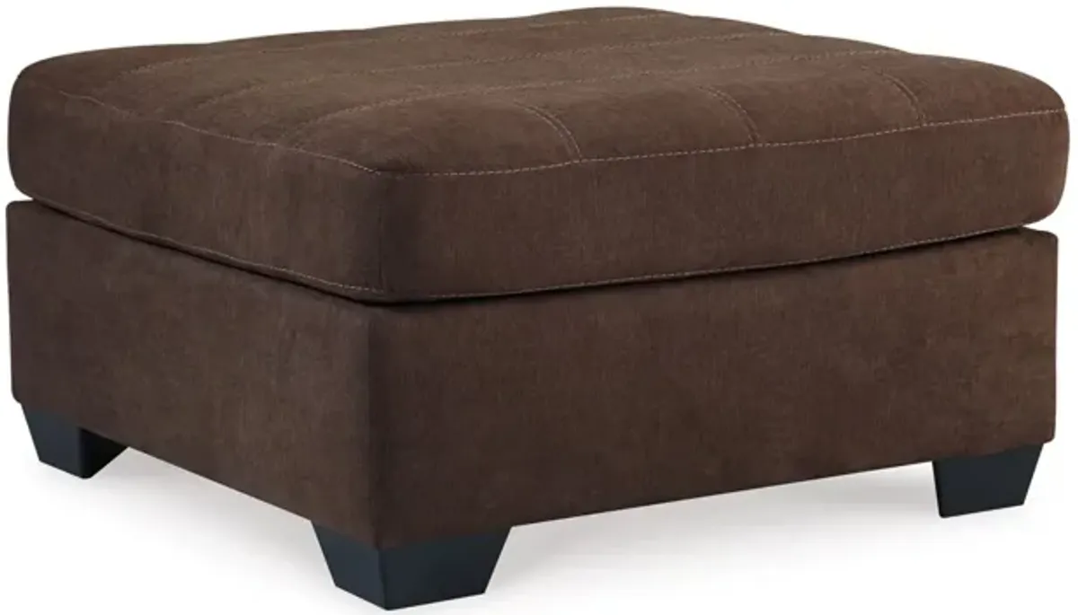 Desmond II Oversized Accent Ottoman in Walnut by Ashley Furniture