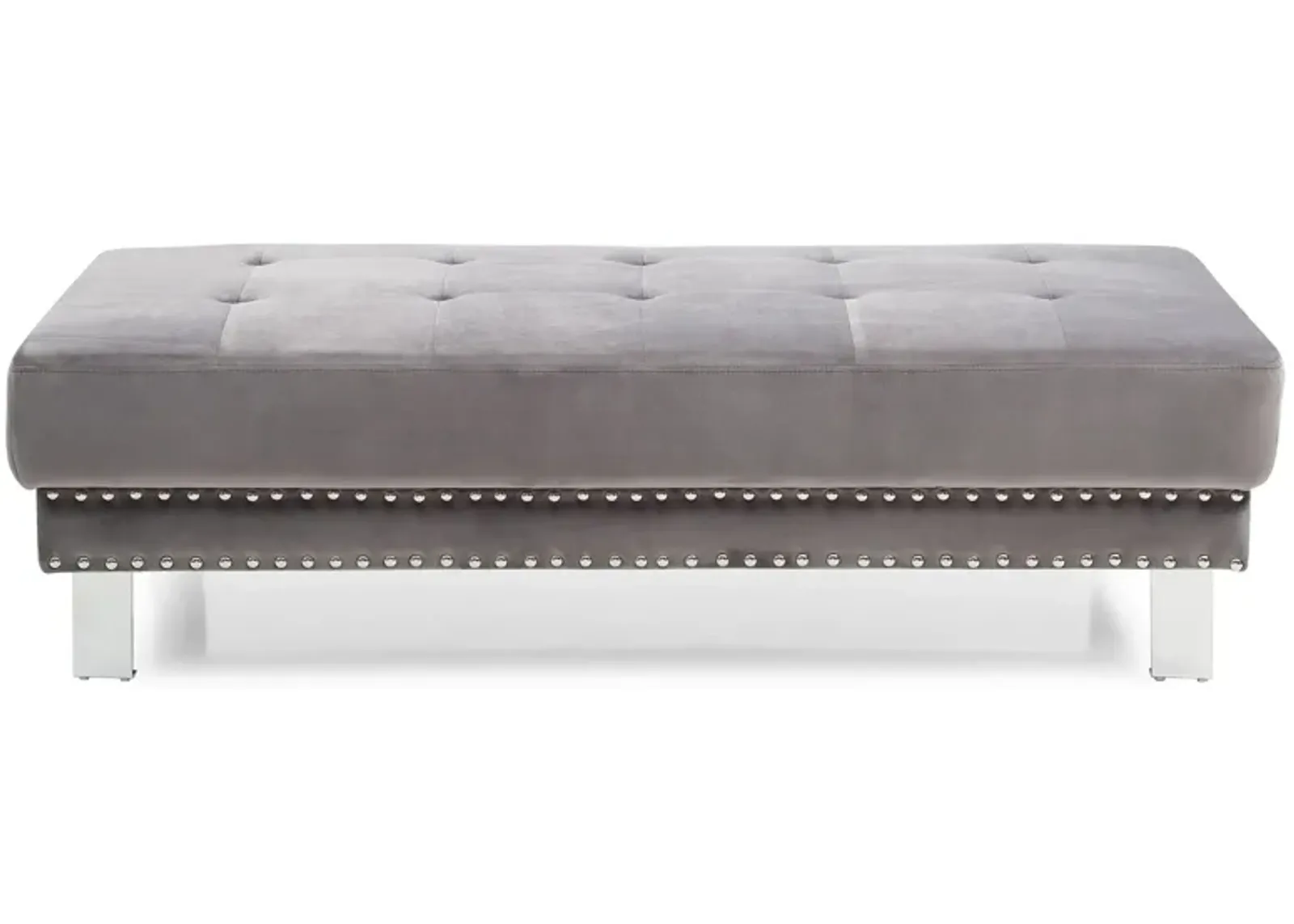 Derek Ottoman in Gray by Glory Furniture