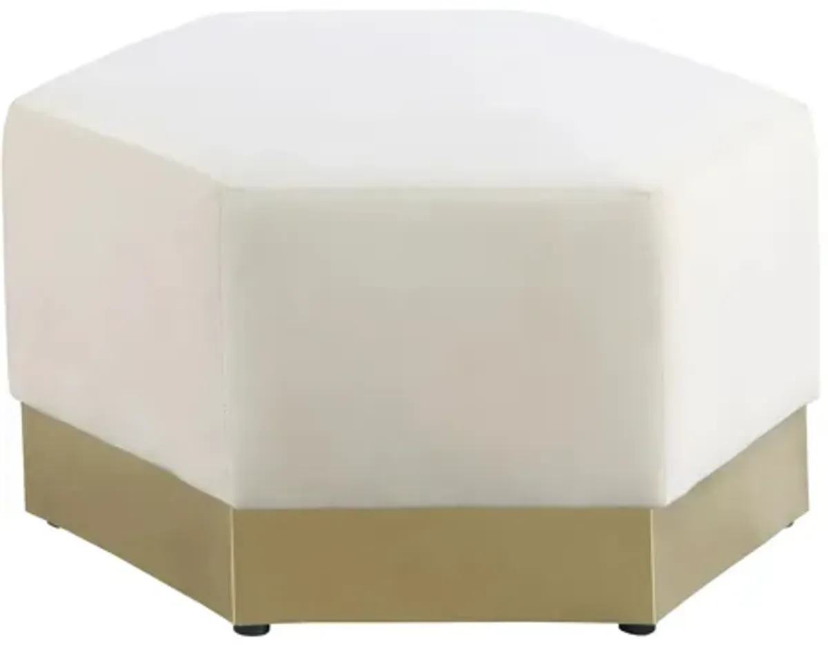 Marquis Velvet Ottoman