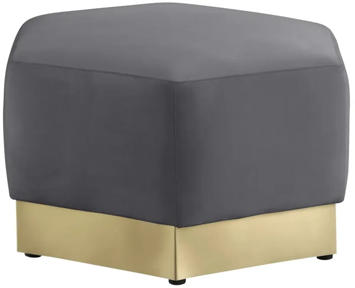 Marquis Velvet Ottoman