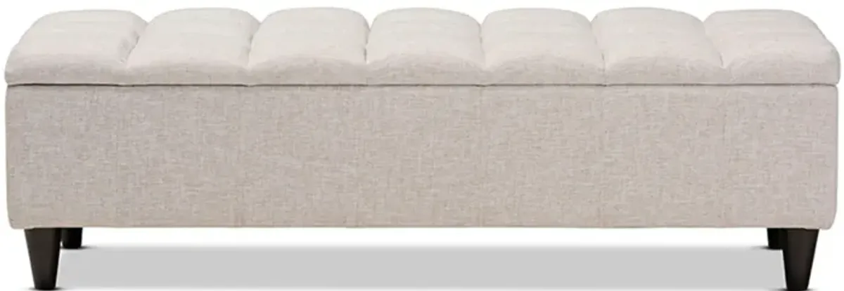 Brette Storage Bench Ottoman