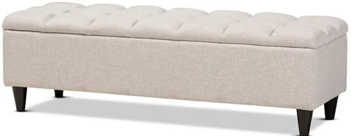 Brette Storage Bench Ottoman