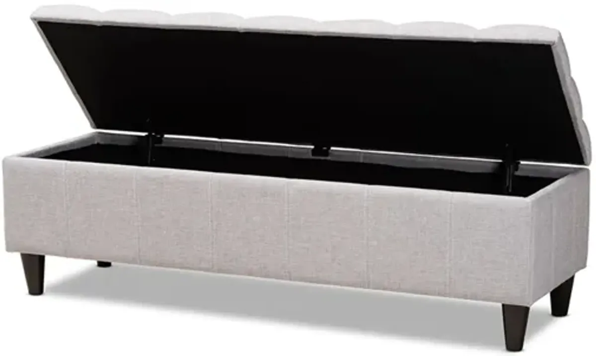 Brette Storage Bench Ottoman