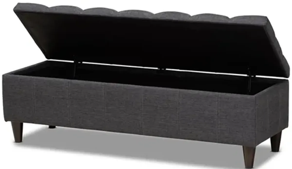 Brette Storage Bench Ottoman