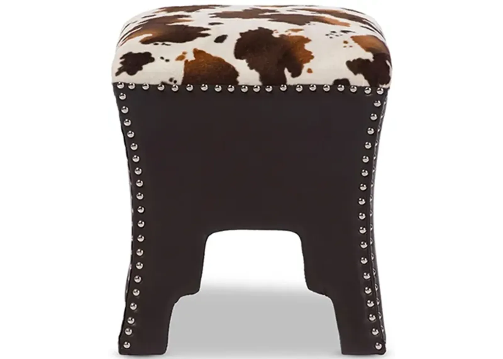 Sally Accent Stool in Brown by Wholesale Interiors