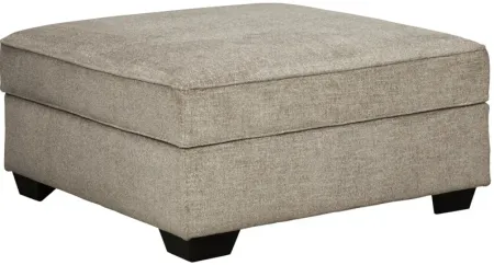 Bovarian Ottoman in Stone by Ashley Furniture