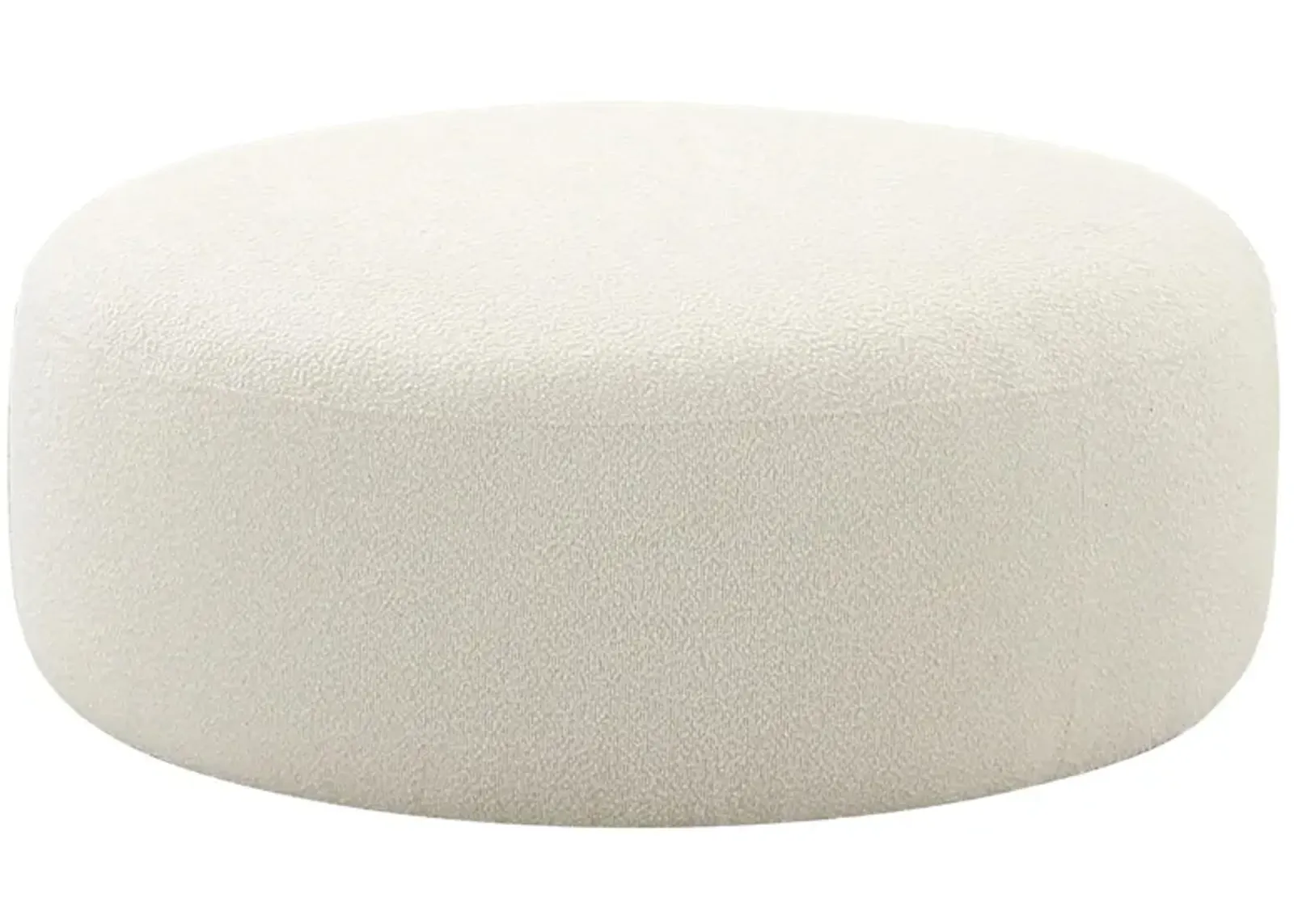 Broohah Boucle Ottoman