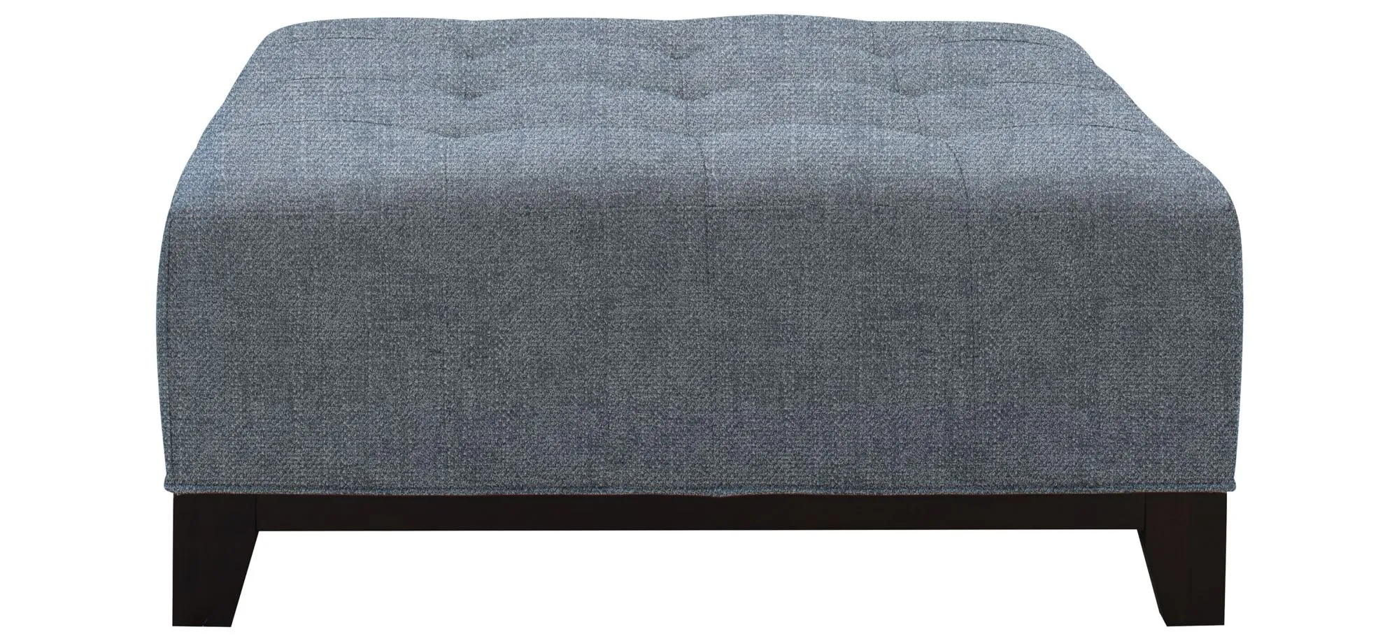Cityscape Cocktail Ottoman in Elliot French Blue by H.M. Richards
