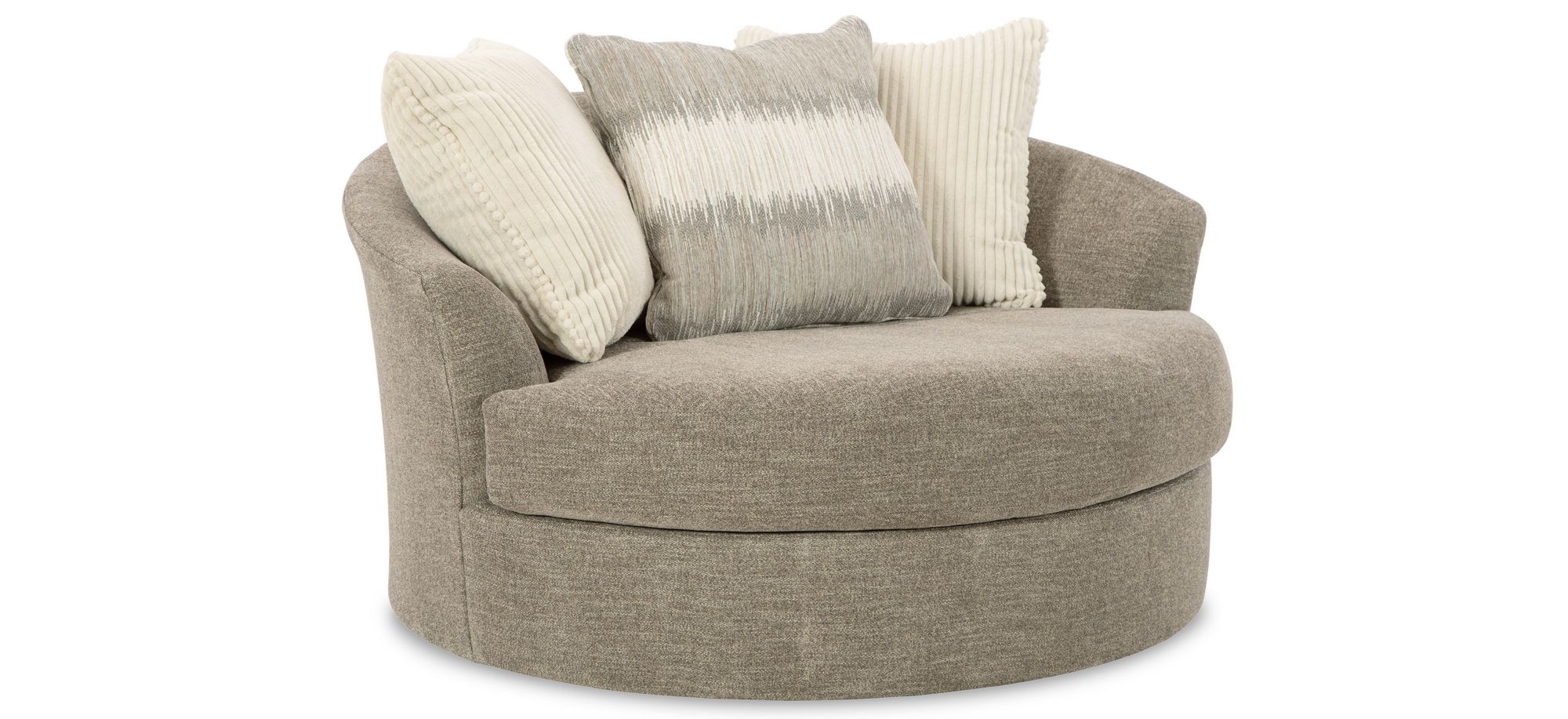 Creswell Oversized Swivel Accent Chair