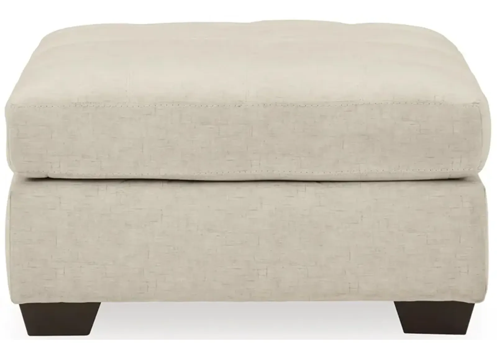 Falkirk Oversized Accent Ottoman in Parchment by Ashley Furniture