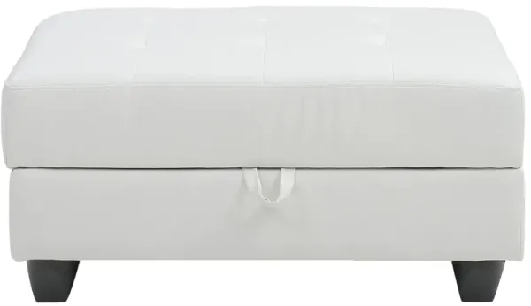 Malone Faux Leather Ottoman